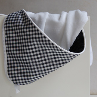 badcape (zwart)