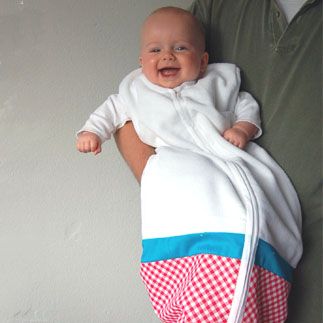 trappelzak 100cm (rood+turkoois)