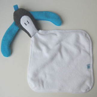 knuffeldoekje turkoois