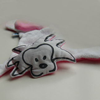 knuffeltje leeuw (roze)