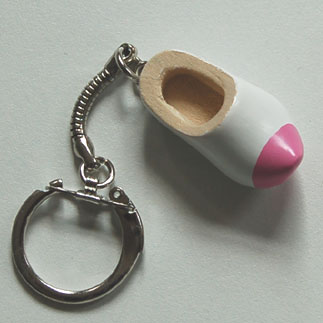 sleutelhanger (roze)